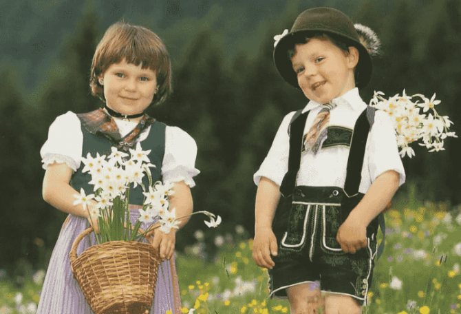Австрийские дети