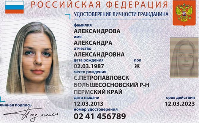electronic passport