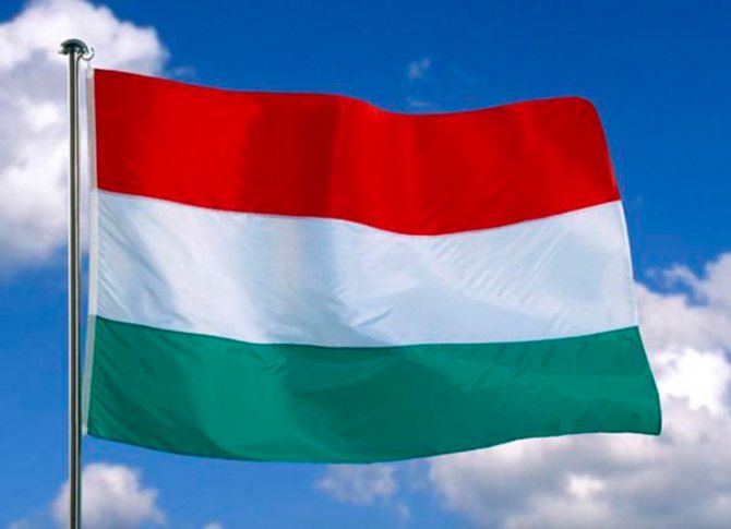 The national flag of Hungary: the blood of patriots, the nobility of ideals, hope for the future of the country