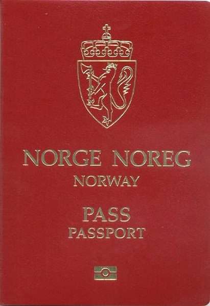 Паспорт Норвегии