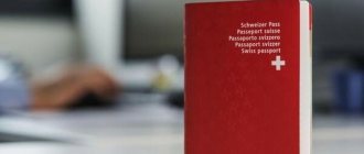Швейцарский паспорт