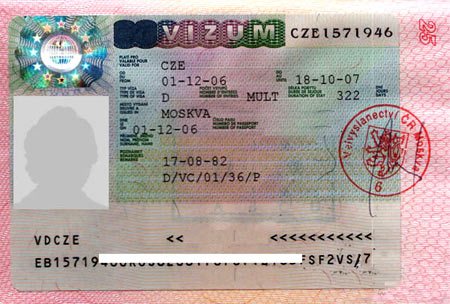 visa to the Czech Republic