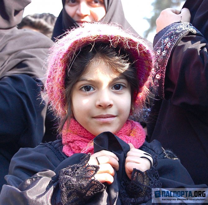 Виза в Иран для ребенка