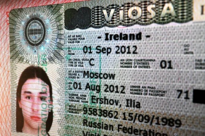 Visa to Ireland
